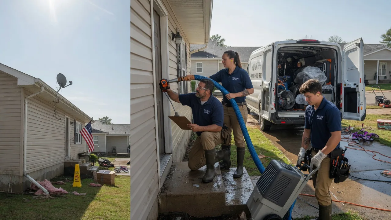 Ceiling Water Damage Restoration in Saint Petersburg, PA near me