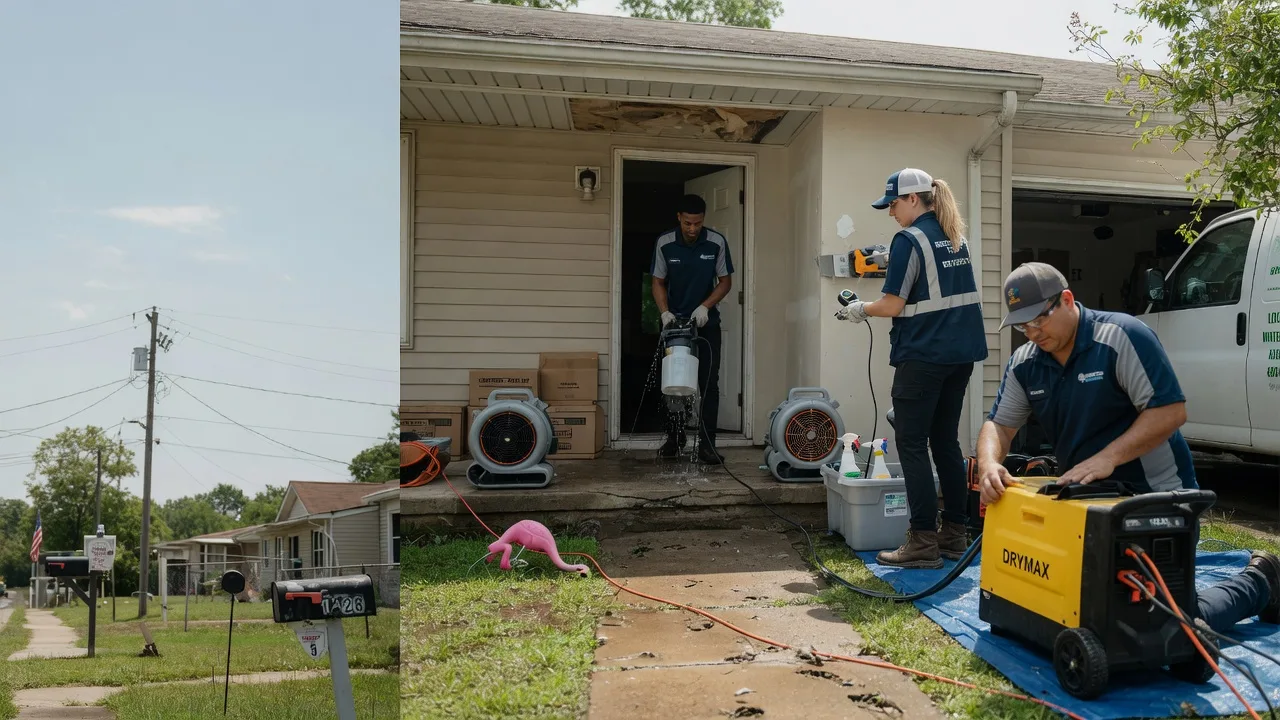 Storm Damage Water Removal in Saint Petersburg, PA near me